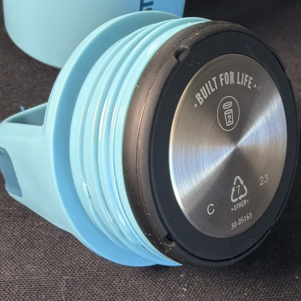 STANLEY 16oz - Blue The Aerolight Iceflow Bottle Cap Carry+Lid -  ALPINE - NWT - Picture 5 of 6